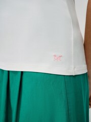 Crew Clothing White Scooped Modal Vest - Image 4 of 5