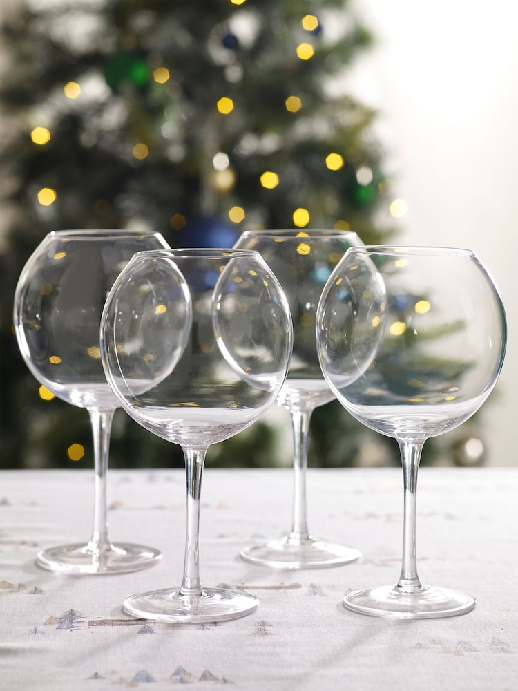 Clear Nova Gin Glasses Set of 4 Gin Glasses - Image 2 of 3 Clear Nova Gin Glasses Set of 4 Gin Glasses - Image 2 of 3