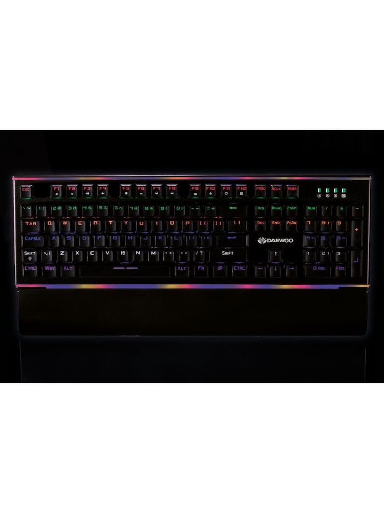 Daewoo Black Rainbow Mechanical Keyboard - Image 2 of 2