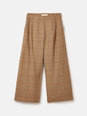 Joules Foxley Check Tweed Culottes - Image 6 of 6