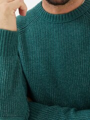 FatFace Green Hinton Crew Jumper - Image 4 of 5