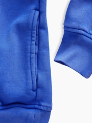 Albastru deschis - Hanorac oversized cu guler ușor ridicat și logo Gap VintageSoft - Imaginea 5 din 5