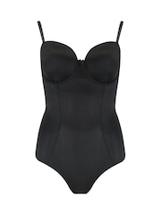 Pour Moi Black Definitions Multiway Tummy Control Shapewear Strapless Body - Image 4 of 5
