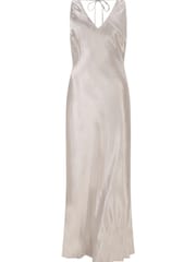 Mint Velvet Cream Maxi Slip Dress - Image 3 of 4