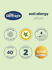 Silentnight 2 Pack Anti Allergy Pillows - Image 11 of 11