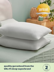 Silentnight 2 Pack Anti Allergy Pillows - Image 9 of 11