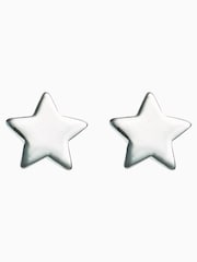 Sterling Silver Star Stud Earrings - Image 1 of 1