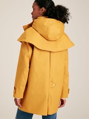 Joules Edinburgh Yellow Premium Waterproof Hooded Raincoat - Image 2 of 12