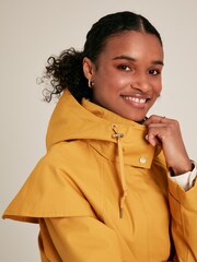 Joules Edinburgh Yellow Premium Waterproof Hooded Raincoat - Image 5 of 12