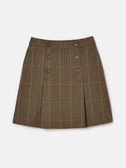 Joules Maize Check Skirt - Image 6 of 6