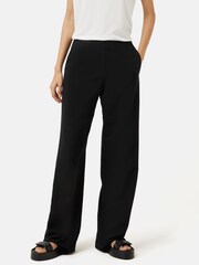 Jigsaw Black Hopsack Trousers - Image 1 of 7