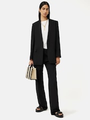 Jigsaw Black Hopsack Trousers - Image 4 of 7