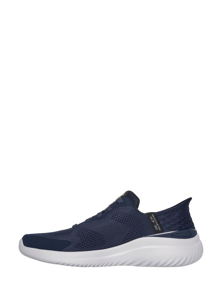 Skechers Blue Slip-ins Bounder 2.0 Emerged Trainers - Image 2 of 5