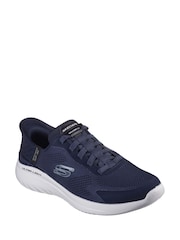 Skechers Blue Slip-ins Bounder 2.0 Emerged Trainers - Image 3 of 5