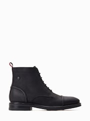 Base London Dudley Lace Up Toe Cap Boots - Image 1 of 6