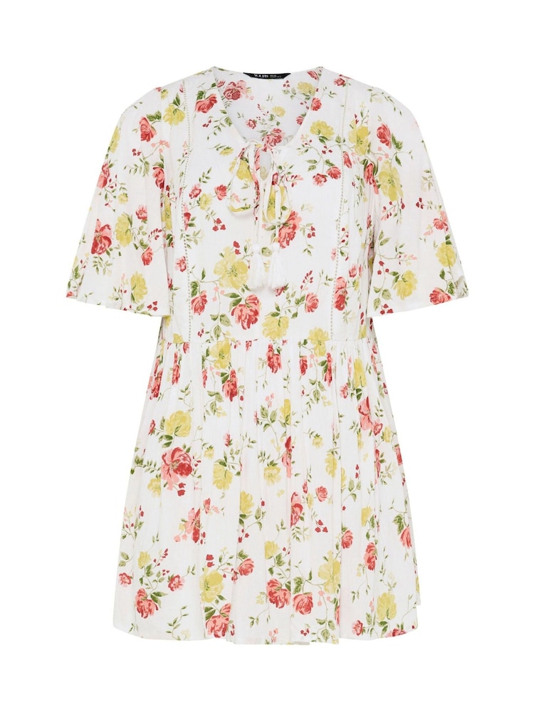 Yours Curve White Angel Sleeve Boho Top - Image 5 of 5