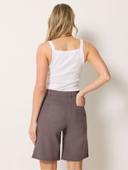 Long Tall Sally Brown Bermuda Shorts - Image 4 of 6