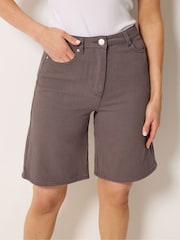Long Tall Sally Brown Bermuda Shorts - Image 5 of 6