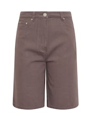 Long Tall Sally Brown Bermuda Shorts - Image 6 of 6