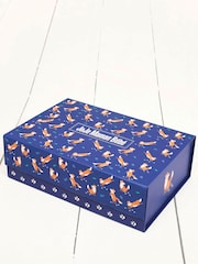 JoJo Maman Bébé Blue Medium Fox Gift Box - Image 2 of 2
