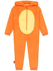 Character Orange Pokemon Charmander Fleece Onesie - Image 8 of 9