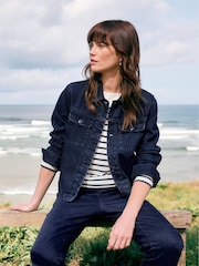 Seasalt Cornwall Blue Ballad Jacket - Image 1 of 1