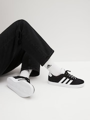 adidas Black VL Court 3.0 Trainers - Image 1 of 11
