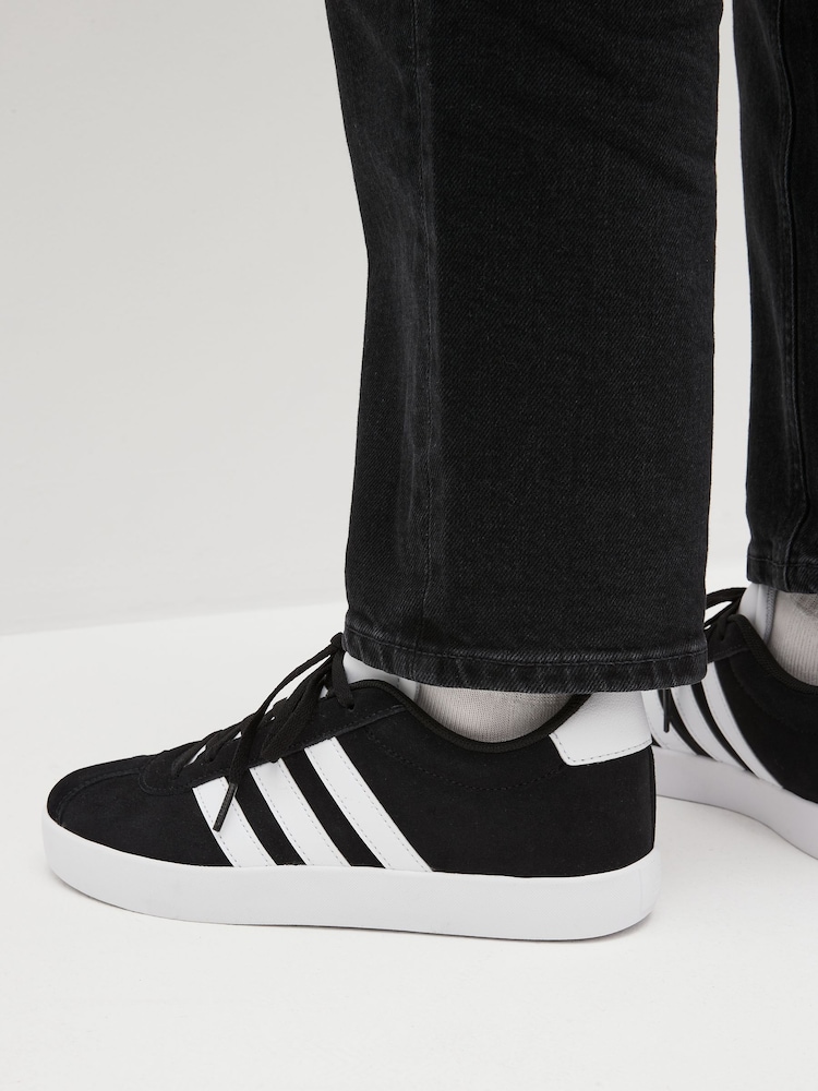adidas Black VL Court 3.0 Trainers - Image 2 of 11