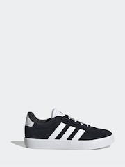 adidas Black VL Court 3.0 Trainers - Image 3 of 11
