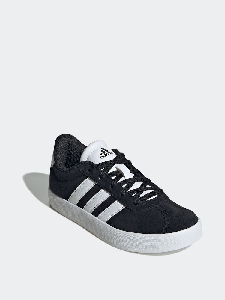 adidas Black VL Court 3.0 Trainers - Image 5 of 11