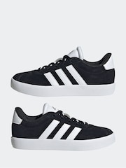 adidas Black VL Court 3.0 Trainers - Image 7 of 11