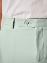 Mint Green Skinny Fit Motionflex Stretch Suit Trousers - Image 4 of 7