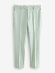Mint Green Skinny Fit Motionflex Stretch Suit Trousers - Image 6 of 7