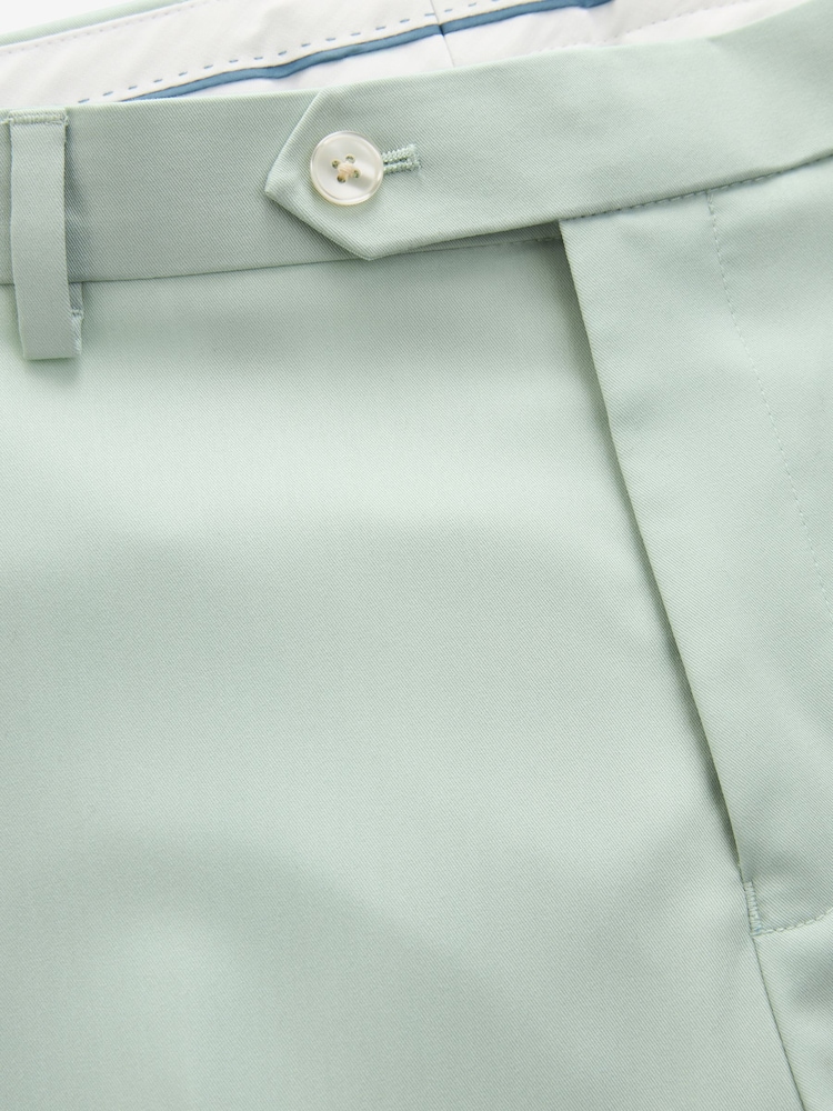 Mint Green Skinny Fit Motionflex Stretch Suit Trousers - Image 7 of 7