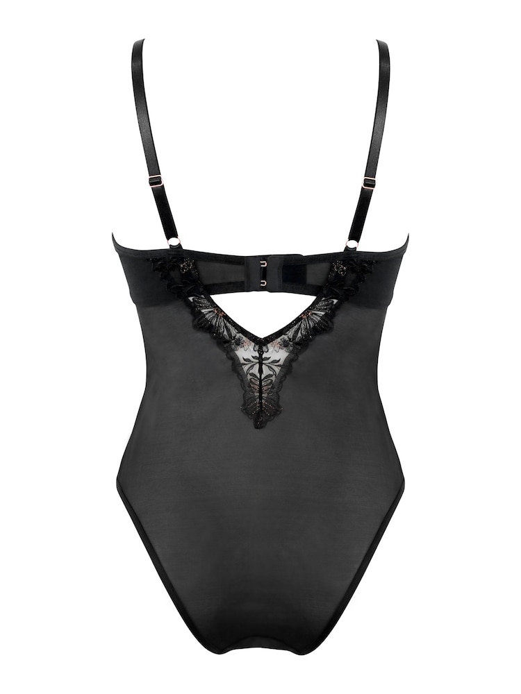 Pour Moi Black Constance Underwired Body - Image 4 of 4