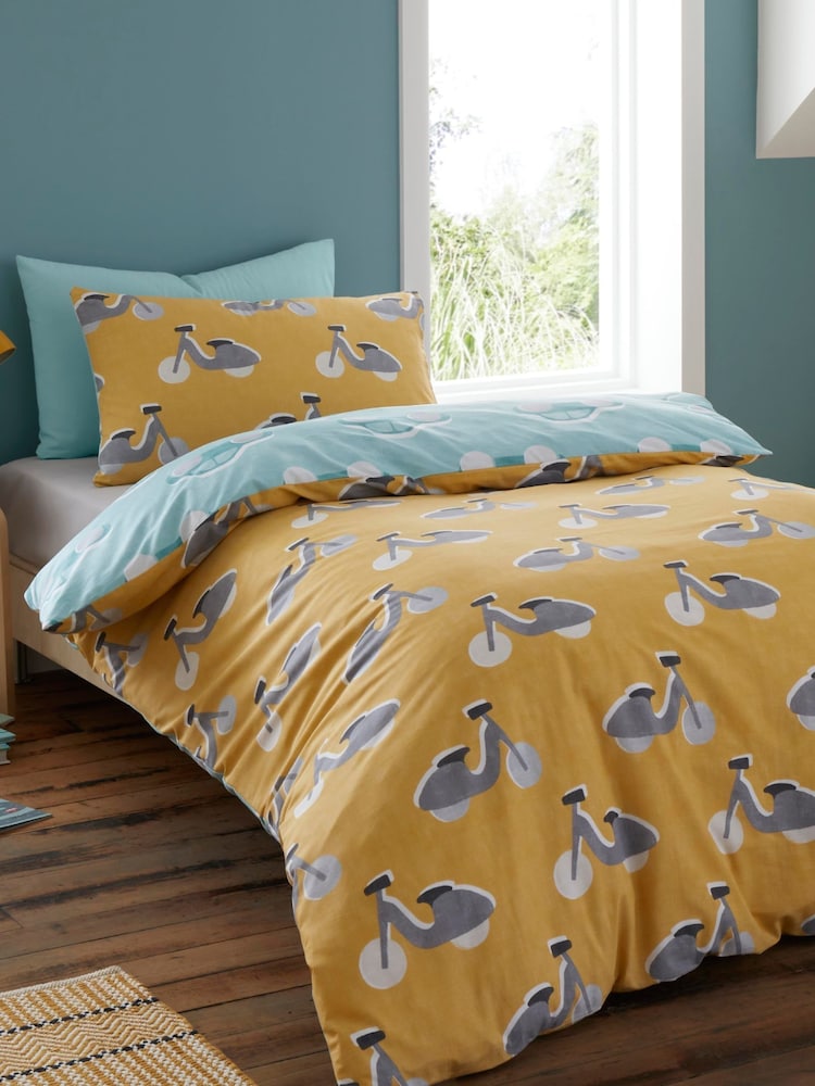 Bedlam Blue Cool Cars 100% Cotton Duvet Cover Set - Image 2 of 4
