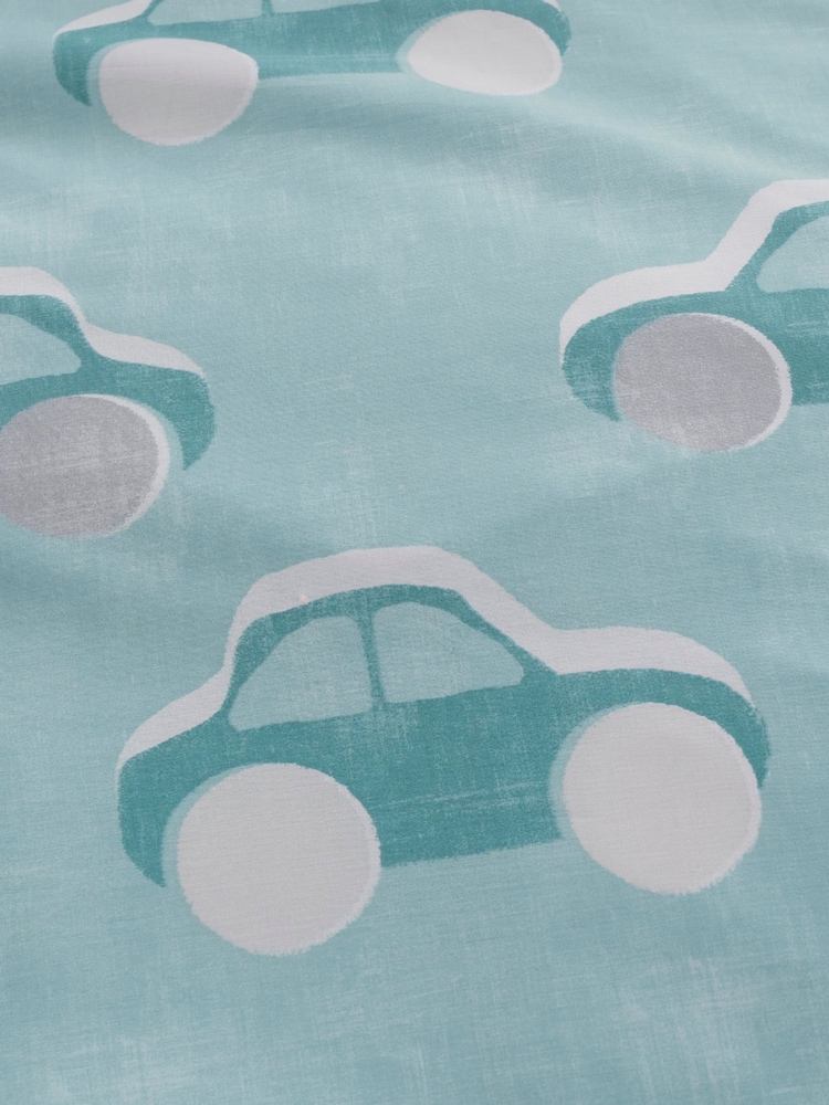 Bedlam Blue Cool Cars 100% Cotton Duvet Cover Set - Image 4 of 4