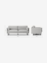 MADE.COM Grey Brayla Sofa in a Box - Image 7 of 8