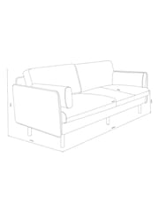 MADE.COM Grey Brayla Sofa in a Box - Image 8 of 8