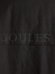 Joules Coverall Black Oversized Fleece Lined Waterproof Coat - Image 10 of 12