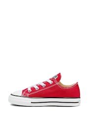 Converse Red Chuck Taylor All Star Infant Low Trainers - Image 2 of 6