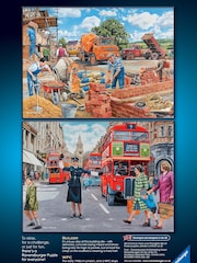 Ravensburger Happy Days Work Day Memories 4 x 500 Piece Jigsaw - Image 3 of 4