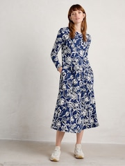 Seasalt Cornwall Blue Seasalt Cornwall Blue Cladonia Dress - Image 5 of 9