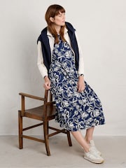 Seasalt Cornwall Blue Seasalt Cornwall Blue Cladonia Dress - Image 7 of 9