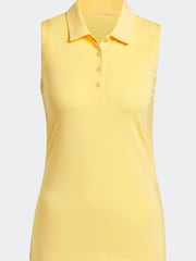 adidas Golf Ultimate365 Solid Sleeveless Polo Shirt - Image 7 of 7