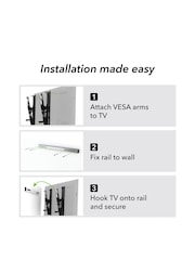 AVF Advanced Tilt 40cm Wide TV Wall Mount - Larawan 4 ng 7