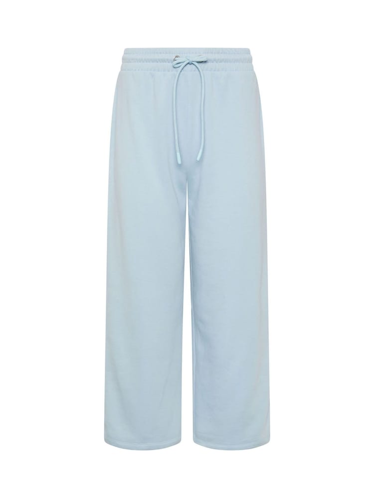 M&Co Blue Petite Wide Leg Joggers - Image 5 of 5 M&Co Blue Petite Wide Leg Joggers - Image 5 of 5