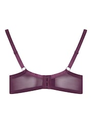 Pack de 3 sujetadores tipo camiseta con relleno y ribete de encaje de Yours Curve - Imagen 4 de 4