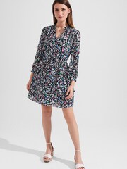Hobbs Selina Blue Dress - Image 1 of 4