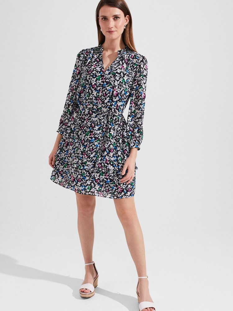 Hobbs Selina Blue Dress - Image 1 of 4